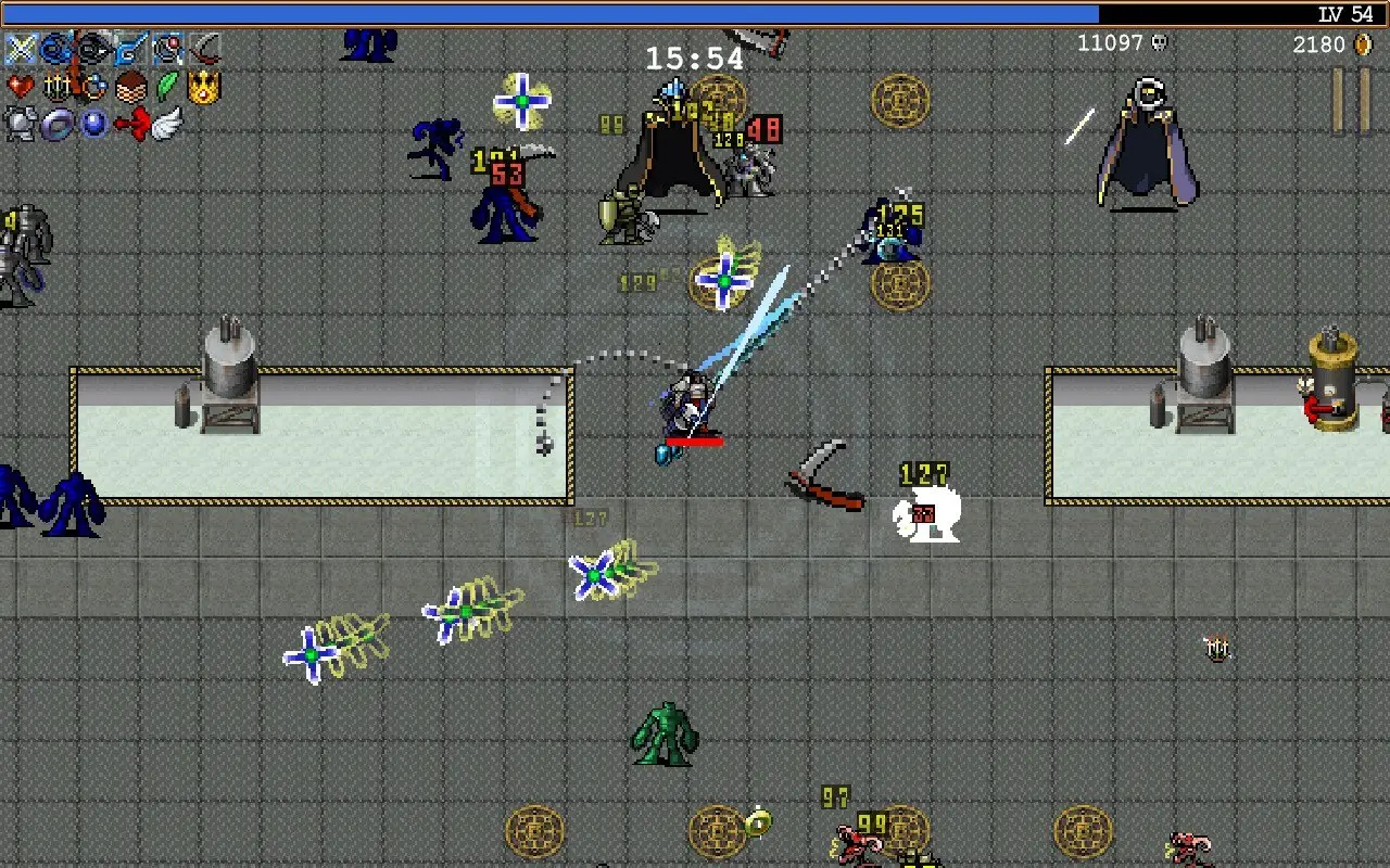 Screenshot of Vampire Survivors taken on 2025-07-09