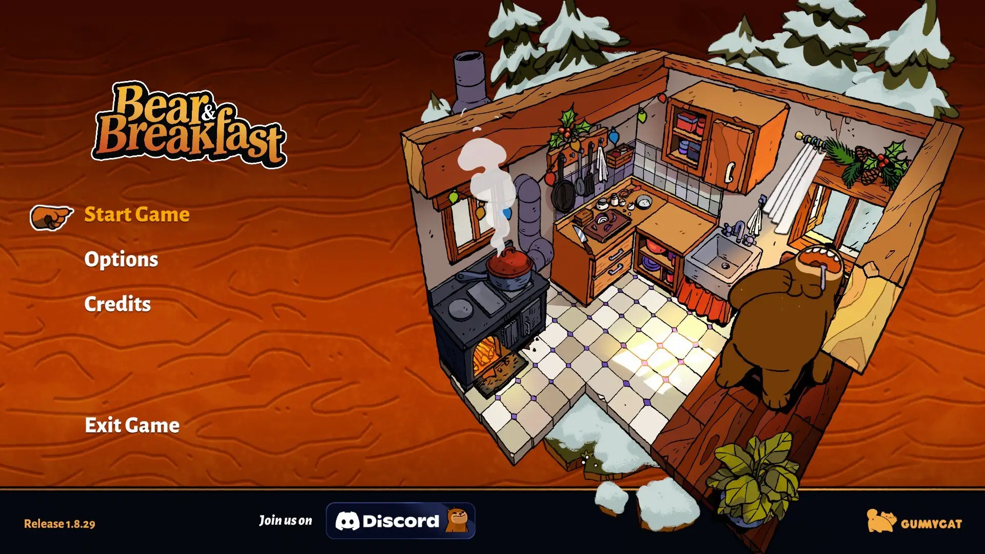 Screenshot of Bear and Breakfast taken on 2025-08-16