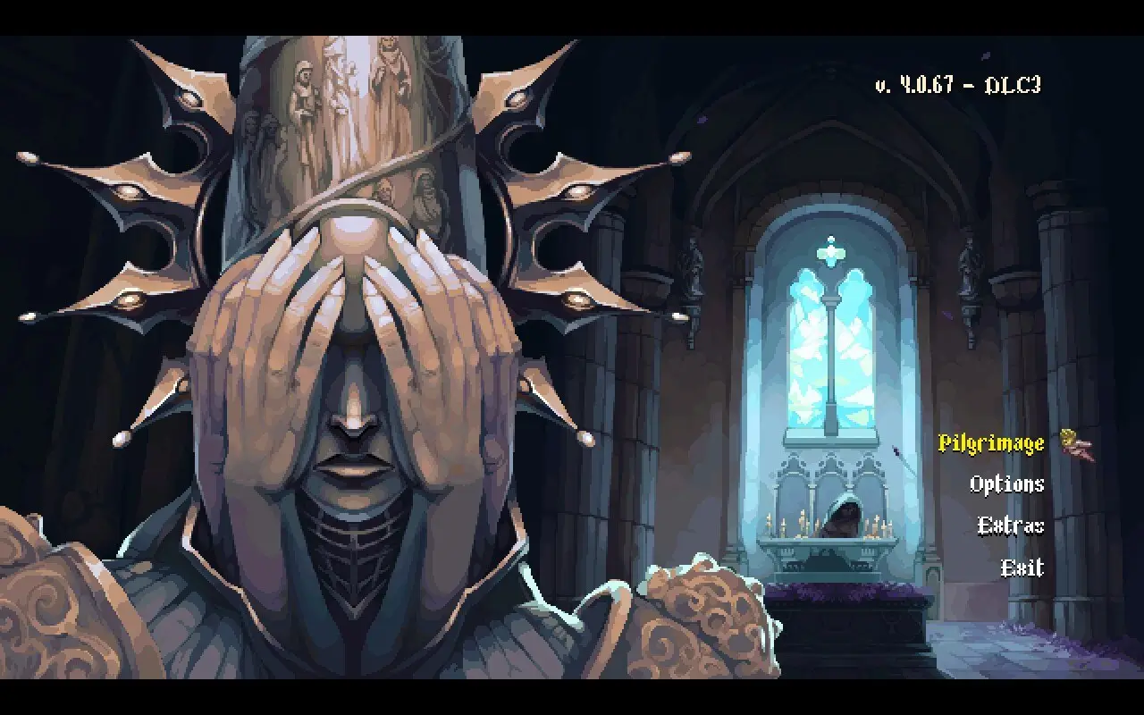 Screenshot of Blasphemous taken on 2025-08-25