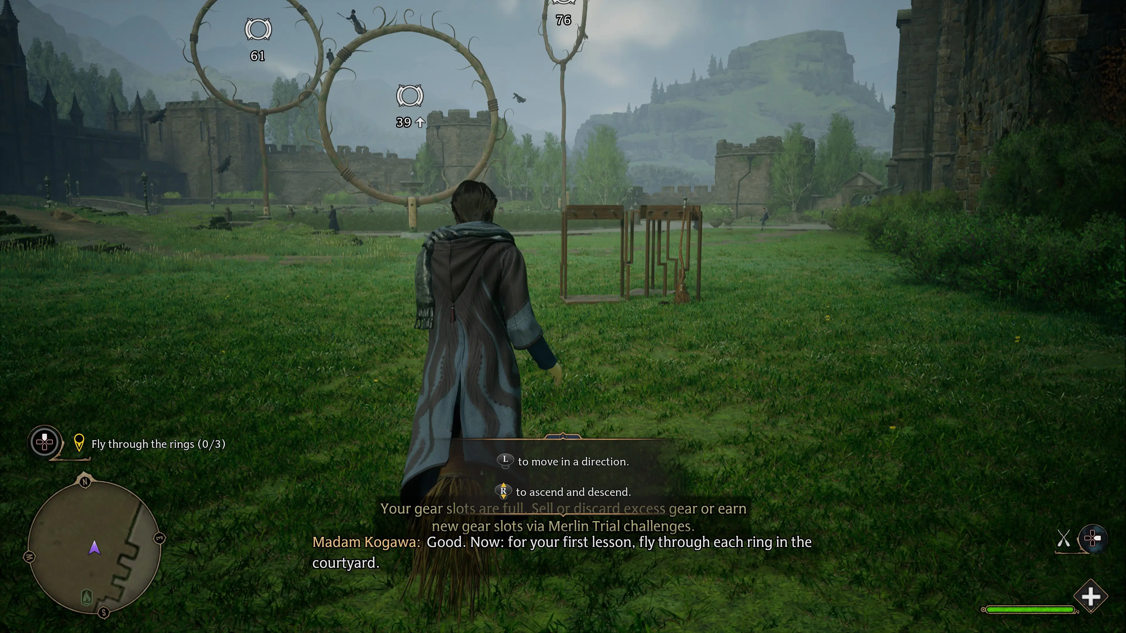 Screenshot of Hogwarts Legacy taken on 2025-08-31