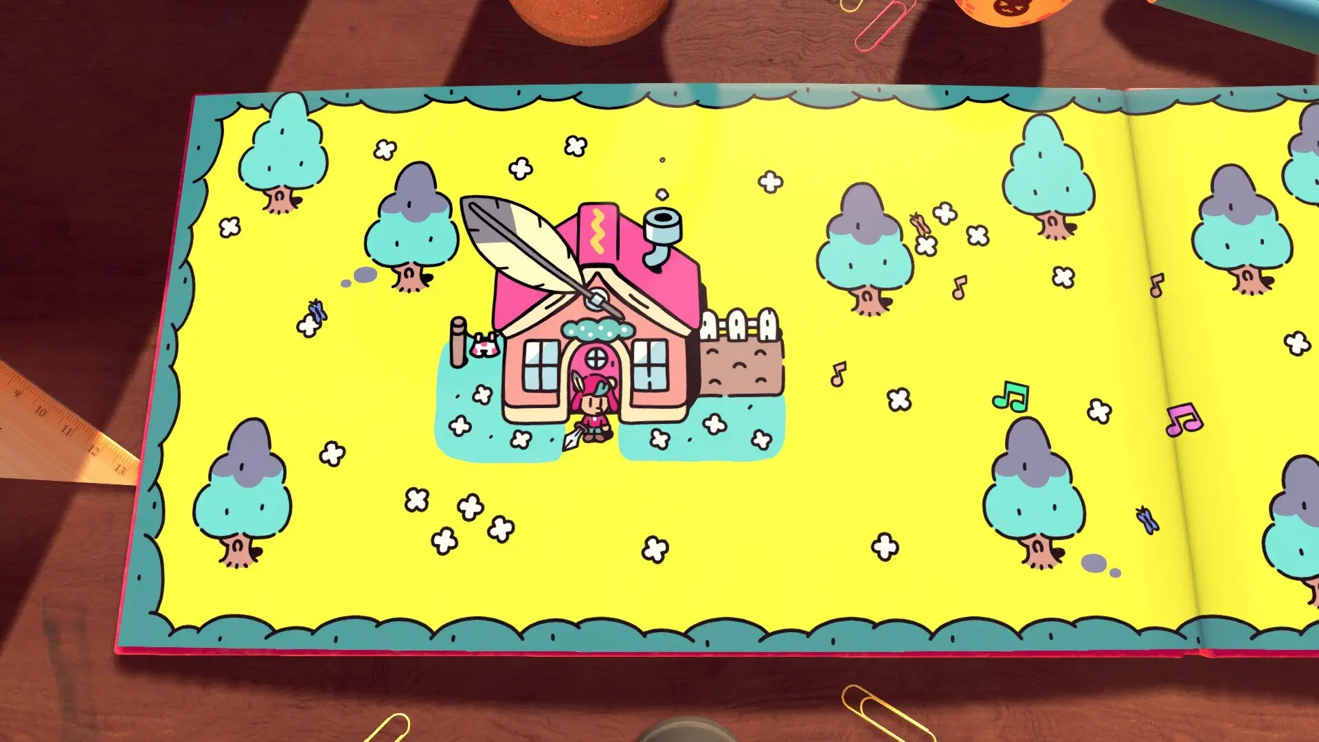 Screenshot of The Plucky Squire taken on 2025-09-20