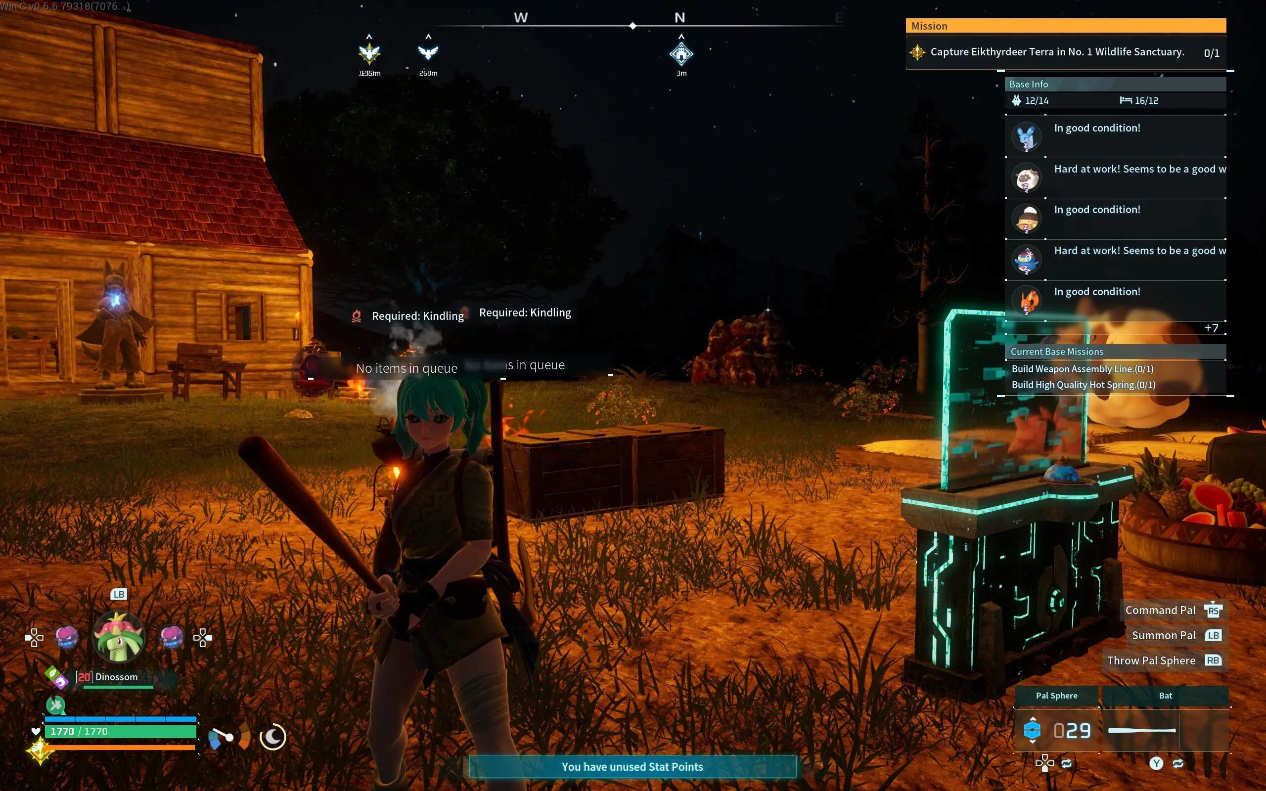 Screenshot of Palworld taken on 2025-09-21