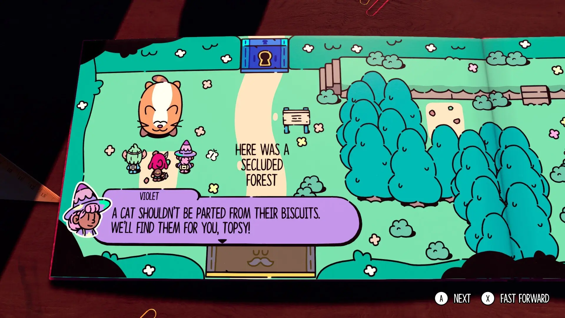 Screenshot of The Plucky Squire taken on 2025-09-23