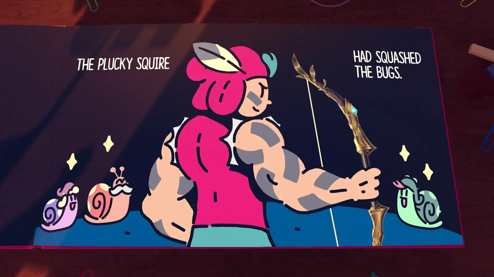 Screenshot of The Plucky Squire taken on 2025-10-03