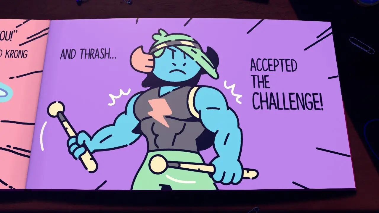 Screenshot of The Plucky Squire taken on 2025-10-04