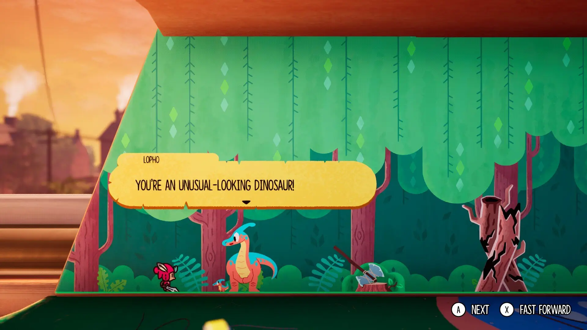 Screenshot of The Plucky Squire taken on 2025-10-12
