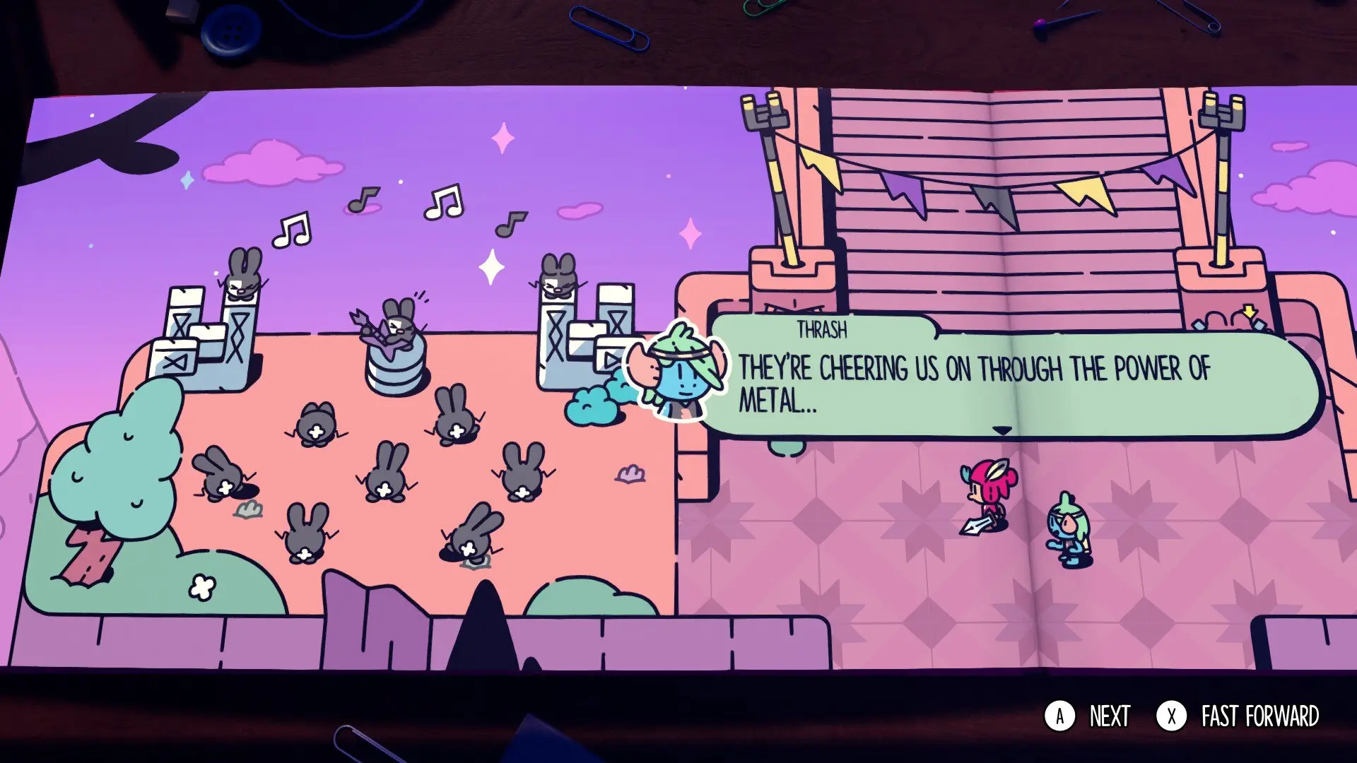 Screenshot of The Plucky Squire taken on 2025-10-13