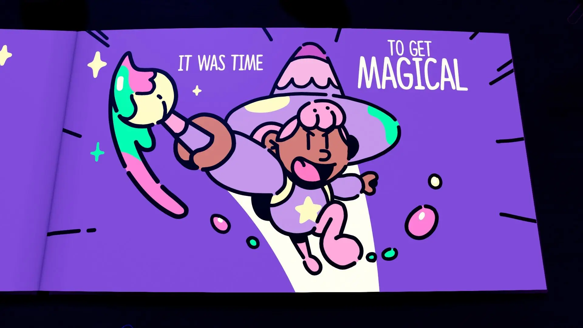 Screenshot of The Plucky Squire taken on 2025-10-17