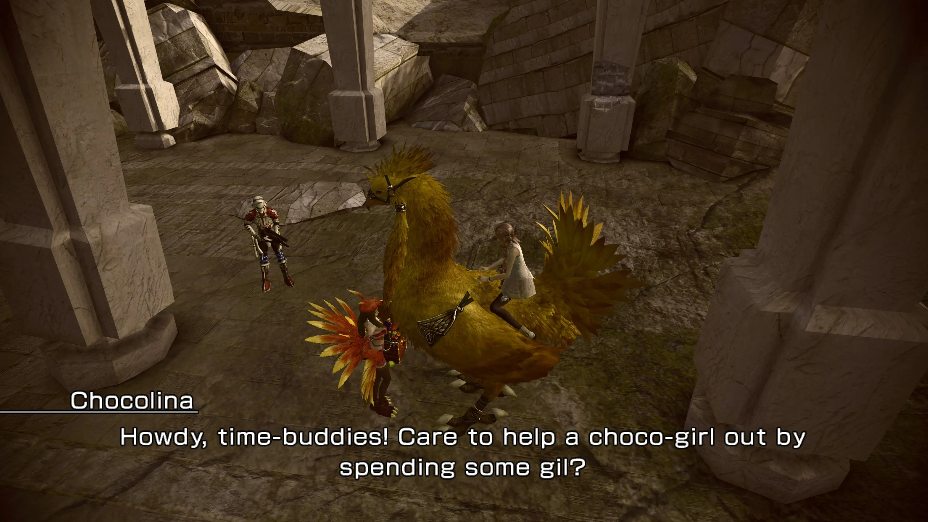 Screenshot of FINAL FANTASY® XIII-2 taken on 2025-10-20