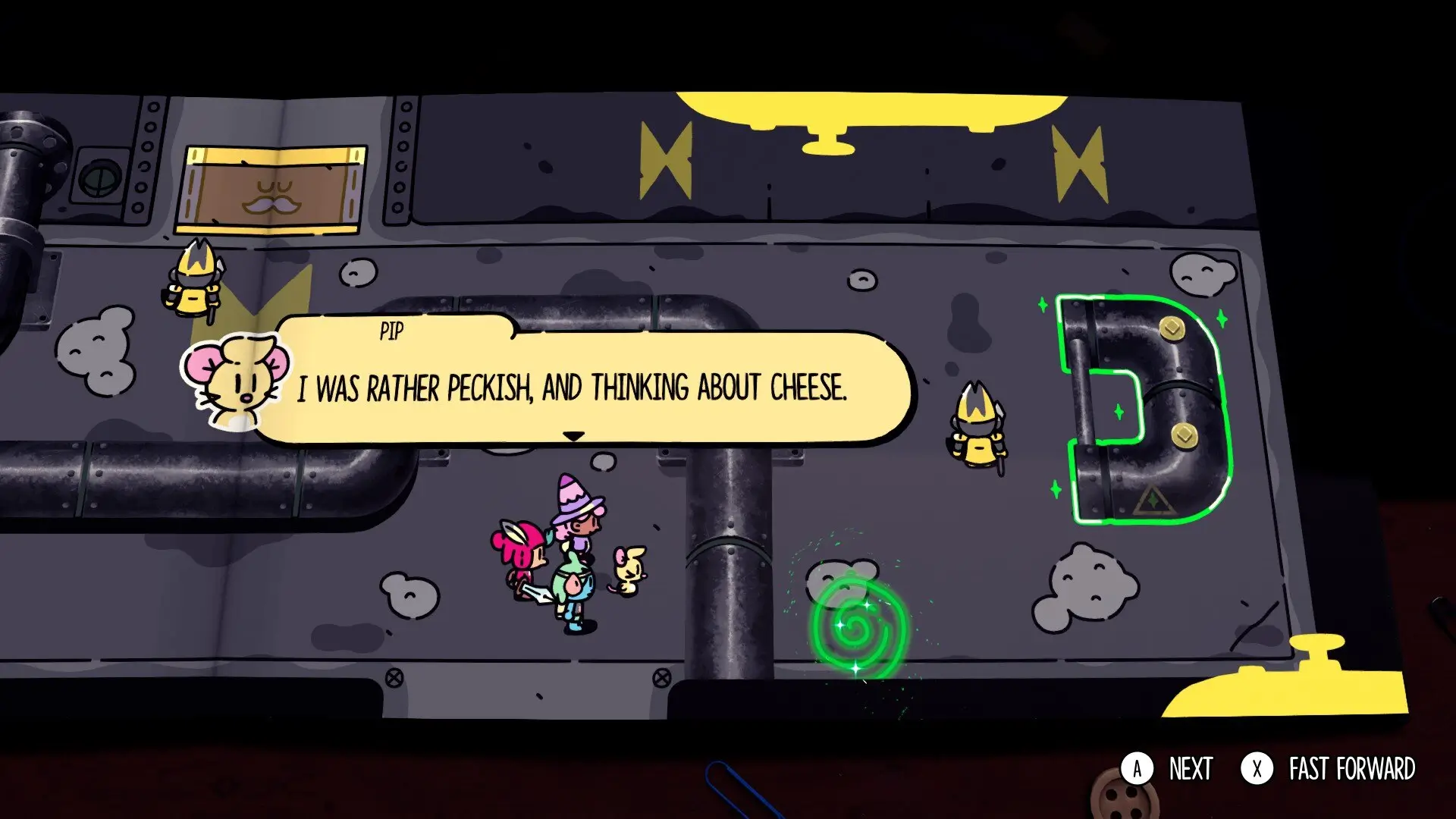 Screenshot of The Plucky Squire taken on 2025-10-25