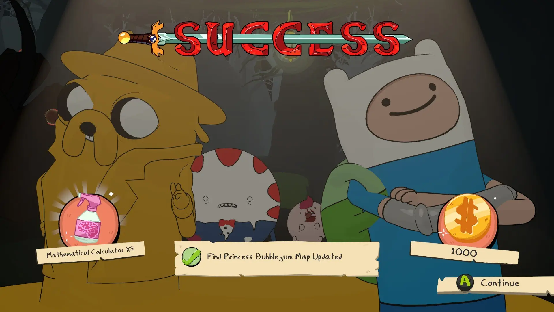 Screenshot of Adventure Time: Pirates of the Enchiridion taken on 2025-11-15